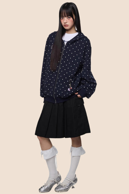 American Embroidered Cardigan