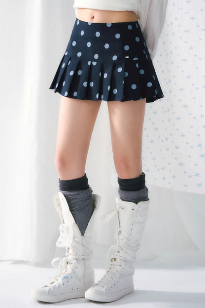 Versatile Polka Dot Skirt