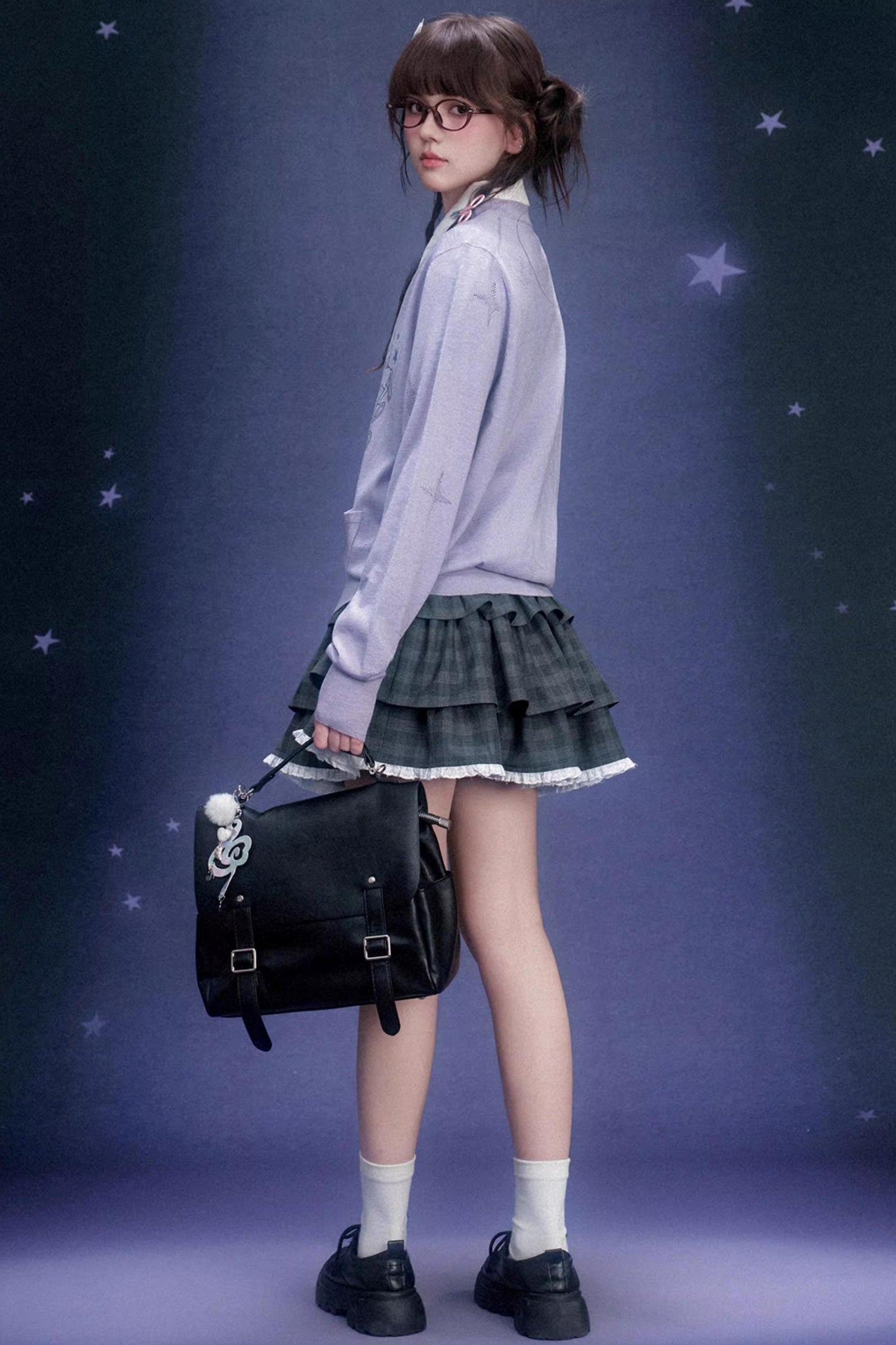 Celestial River Knit Cardigan Set