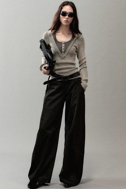 Genesis V-Neck Knitted Base Shirts