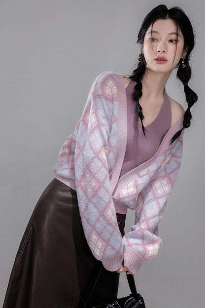 Rich Brown Leather Skirt