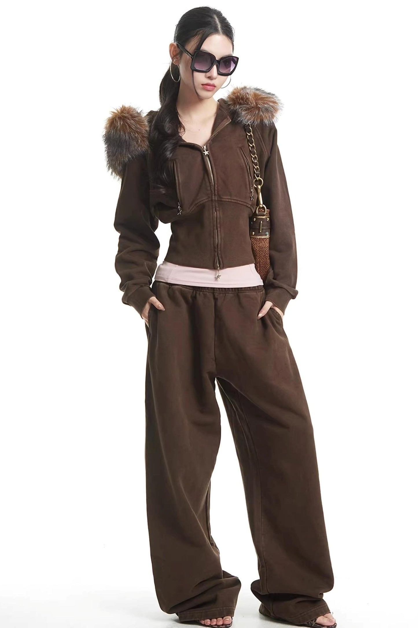 레트로 커피 후드 탑 셋업