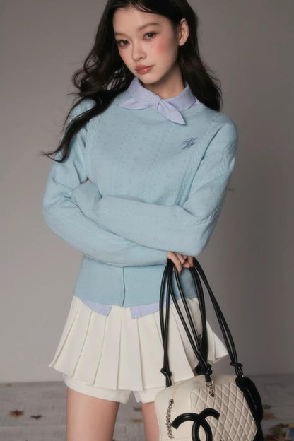 Feminine Knit Sweater