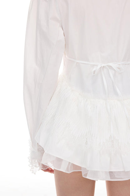 Moonlit Lace Tutu Shirt