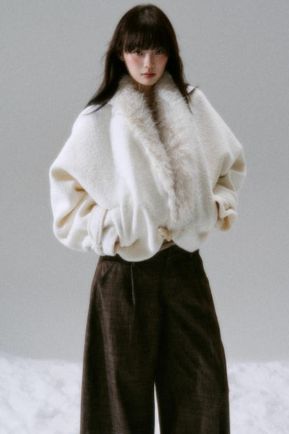 Lost Forest Woolen Cardigan Coat