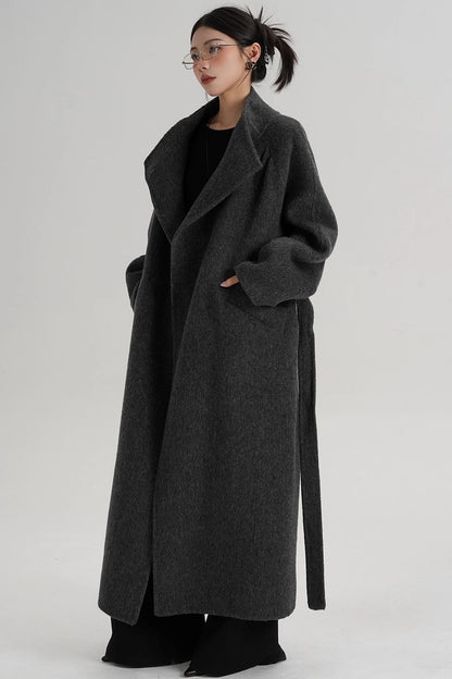 Elegant Wool Reversible Jacket