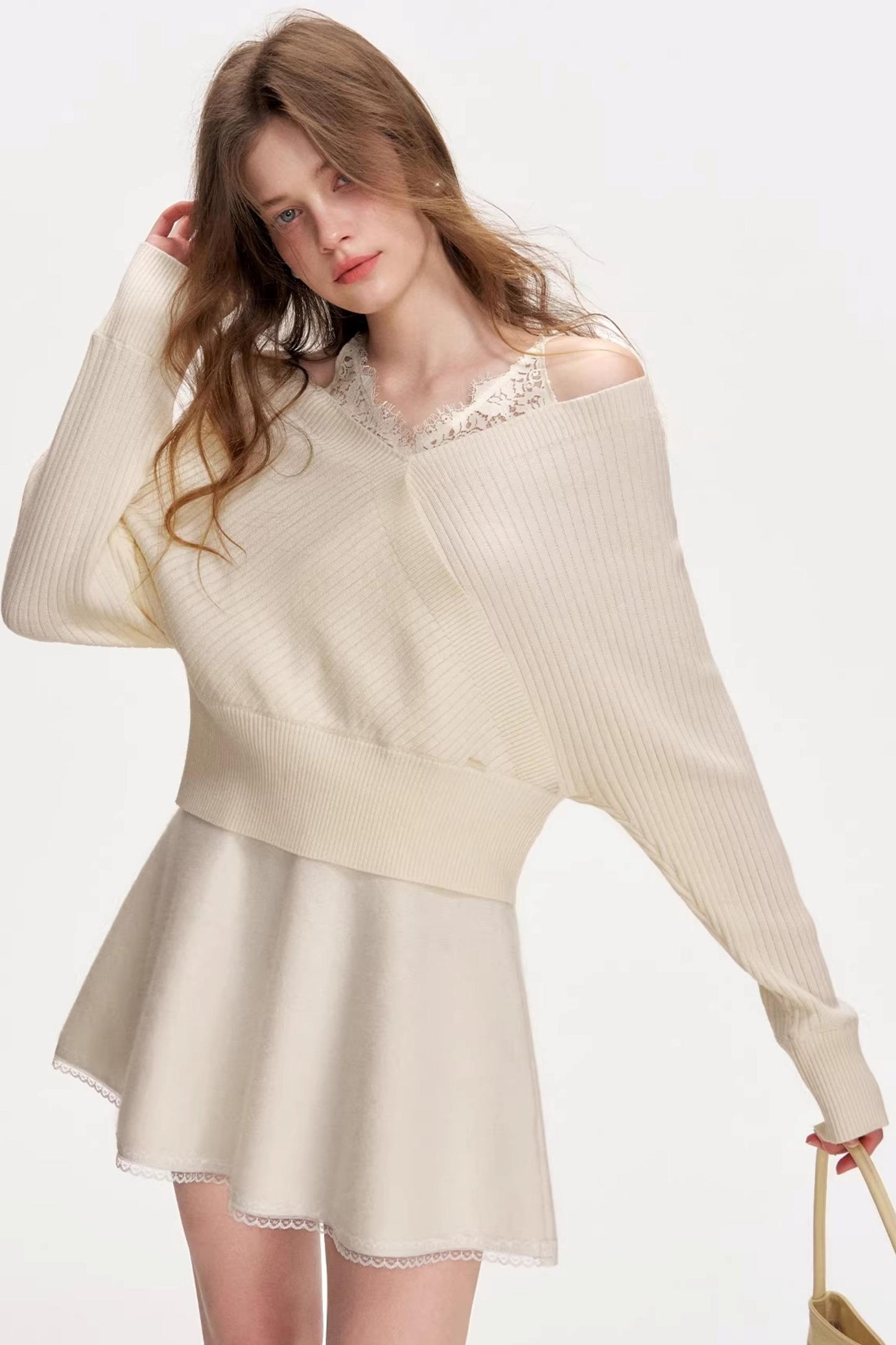 Romantic Lace Knit Top