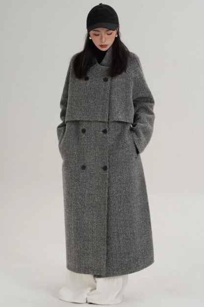 Double-Sided Wool Winter Coat