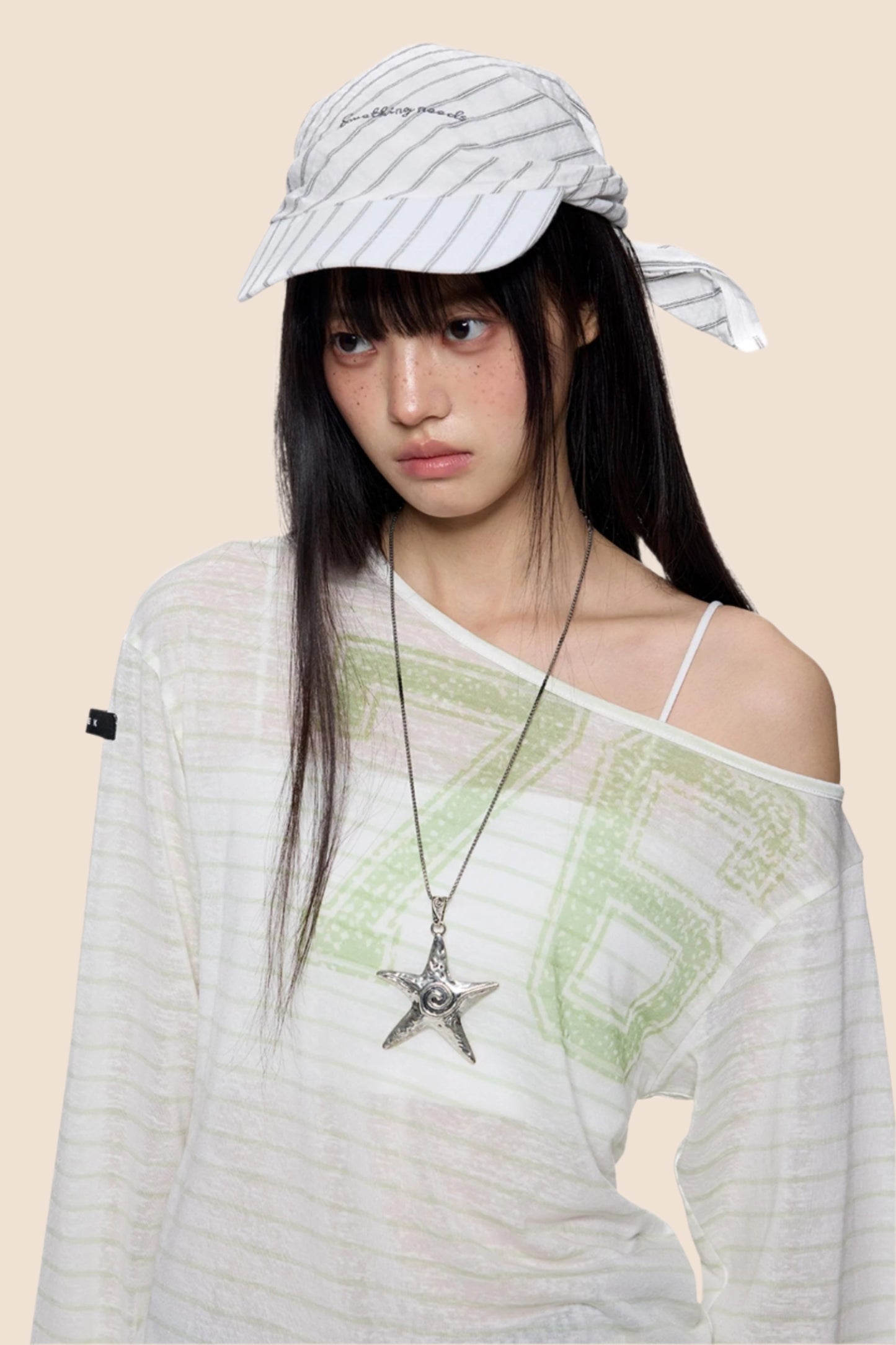 Slant Shoulder Sun Tee