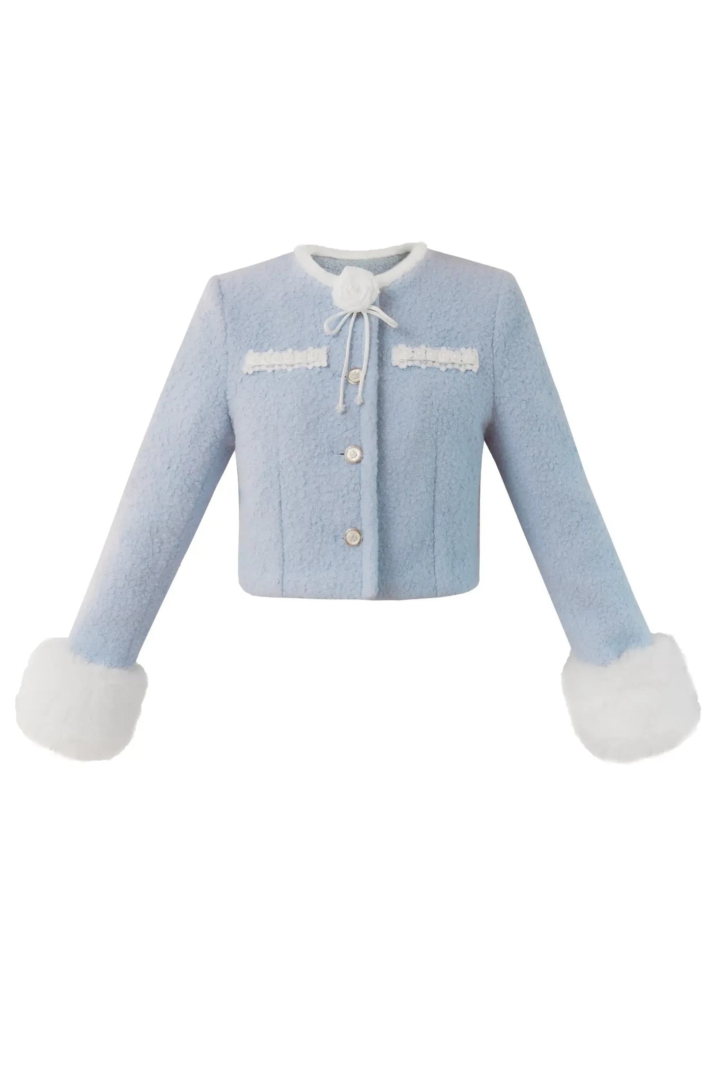 Blumengeschmückter eleganter Anzug-Set 