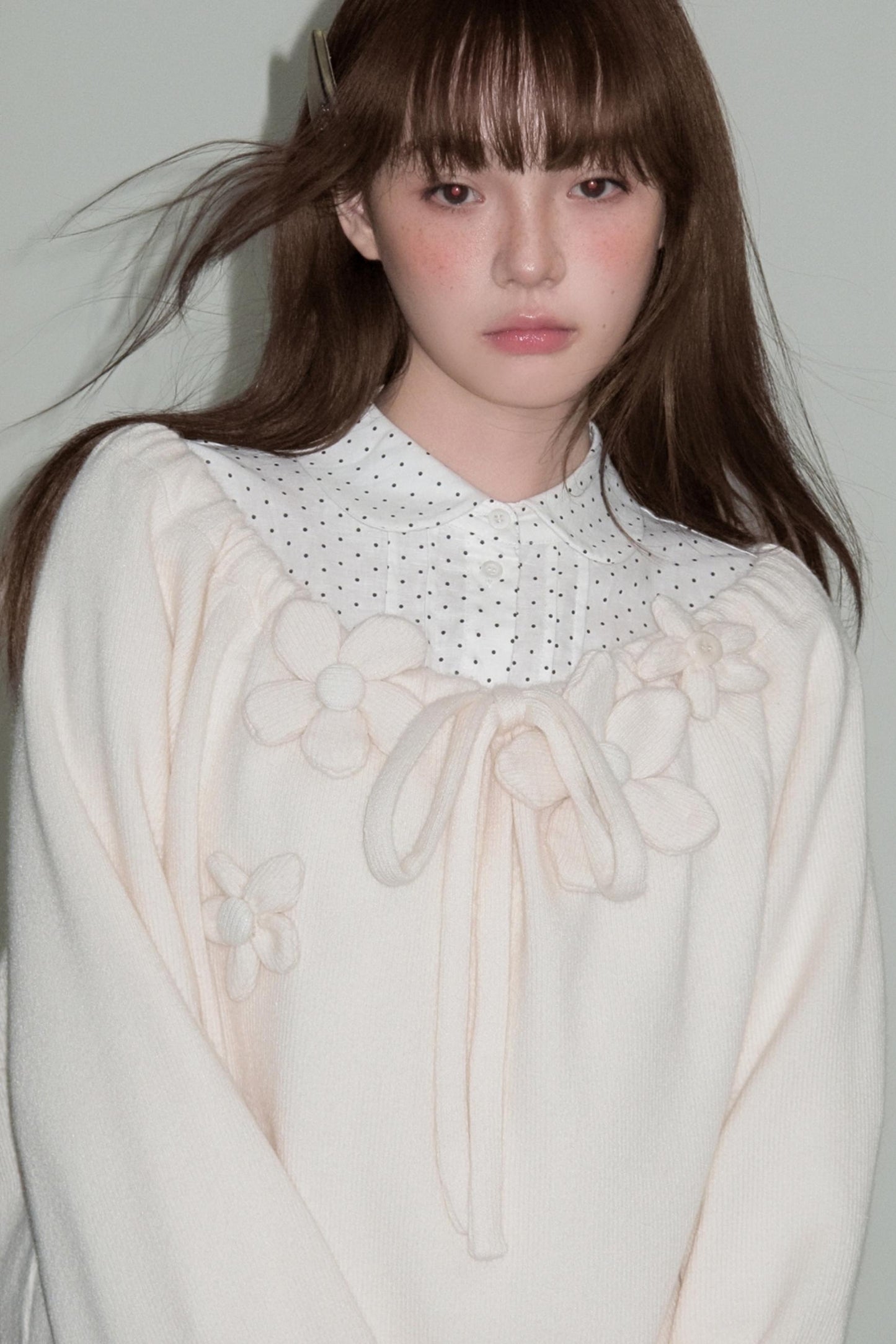 Sweet Girly Knit Top