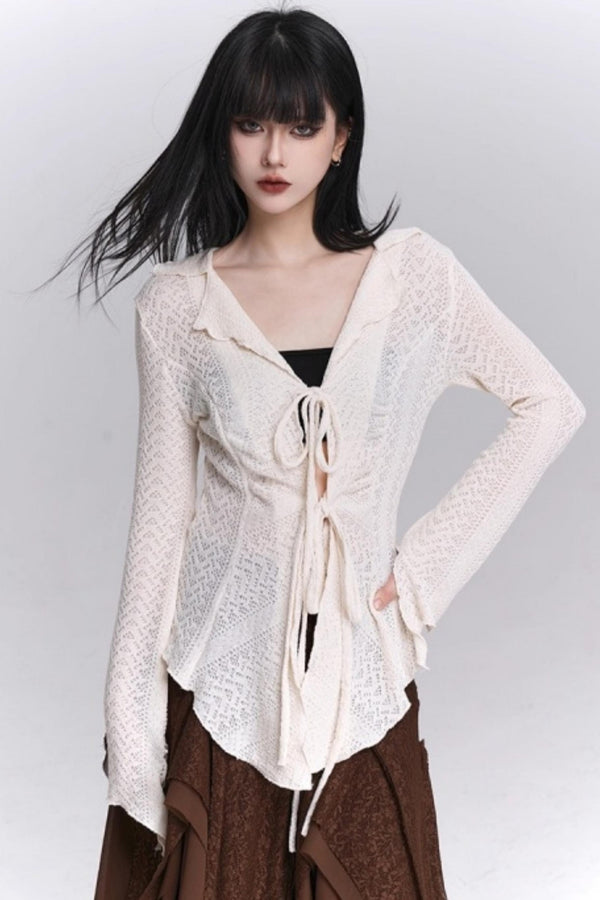 Ghost Girl Knitted Cardigan