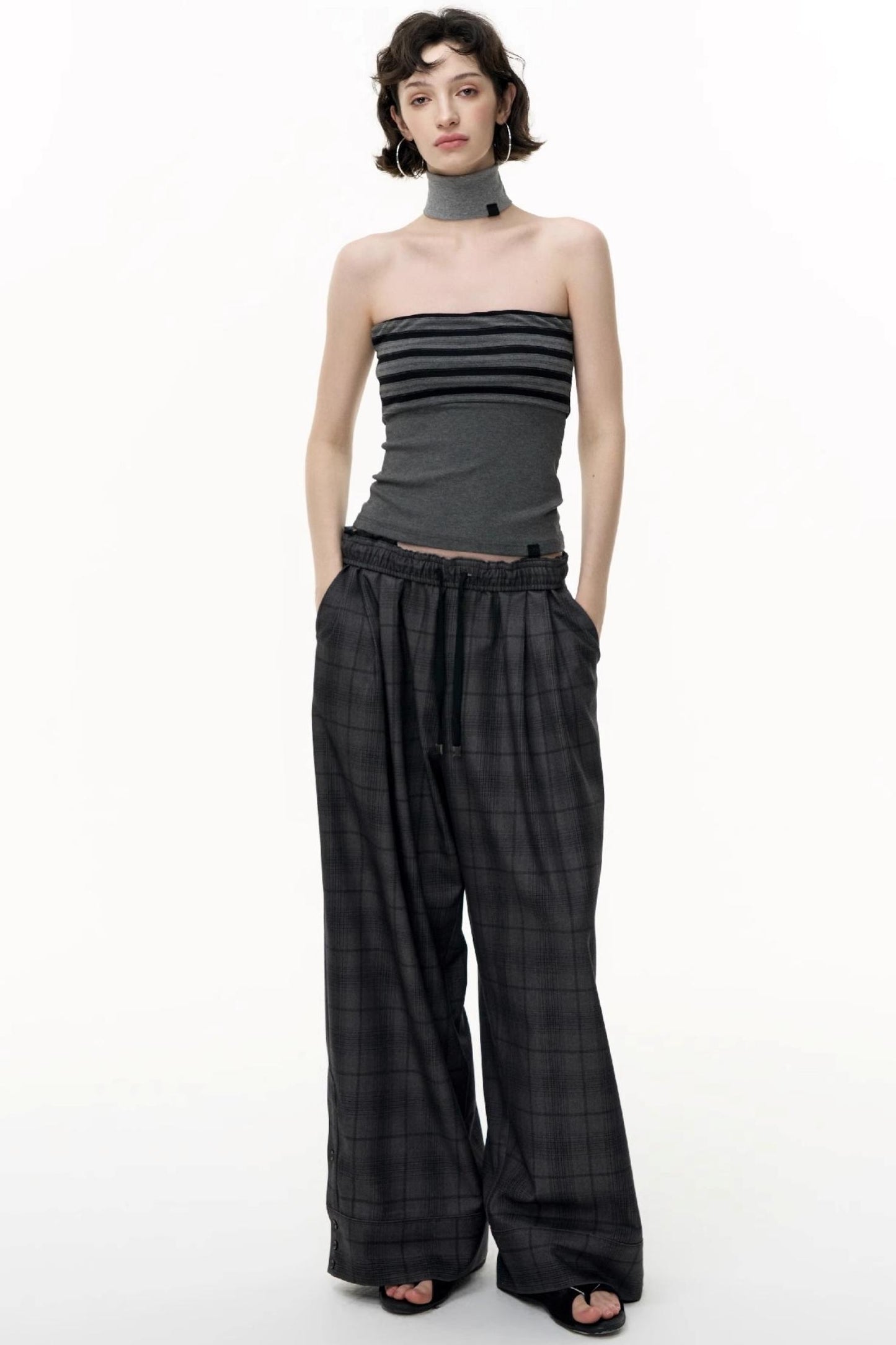 Vintage Wide-Leg Slacks