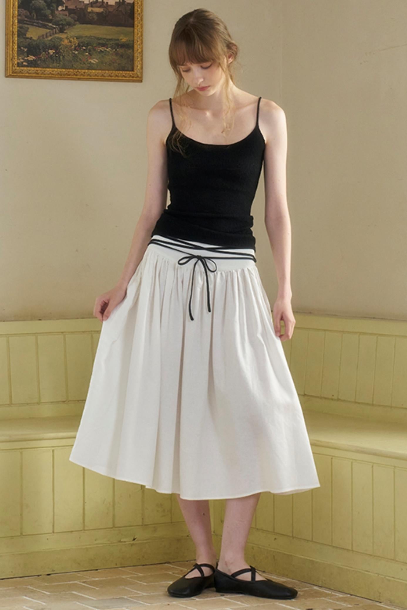 Fish Pattern Knit Camisole