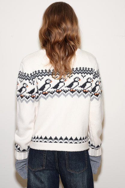 Isle Apricot Wool Sweater