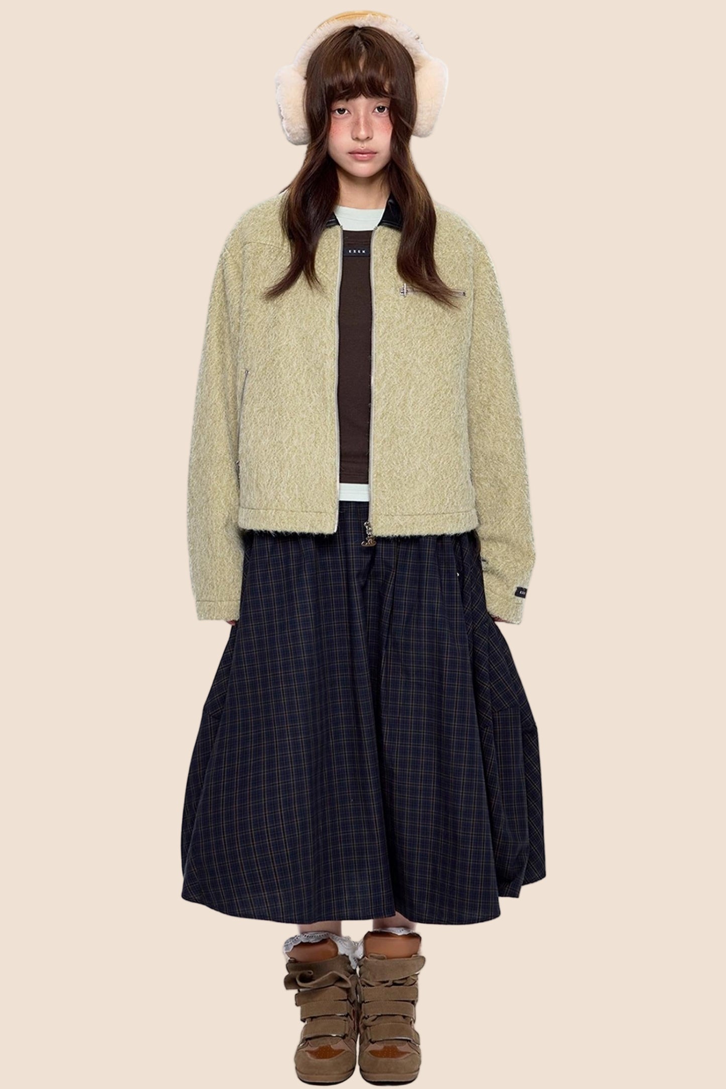 Vintage Cropped Jacket