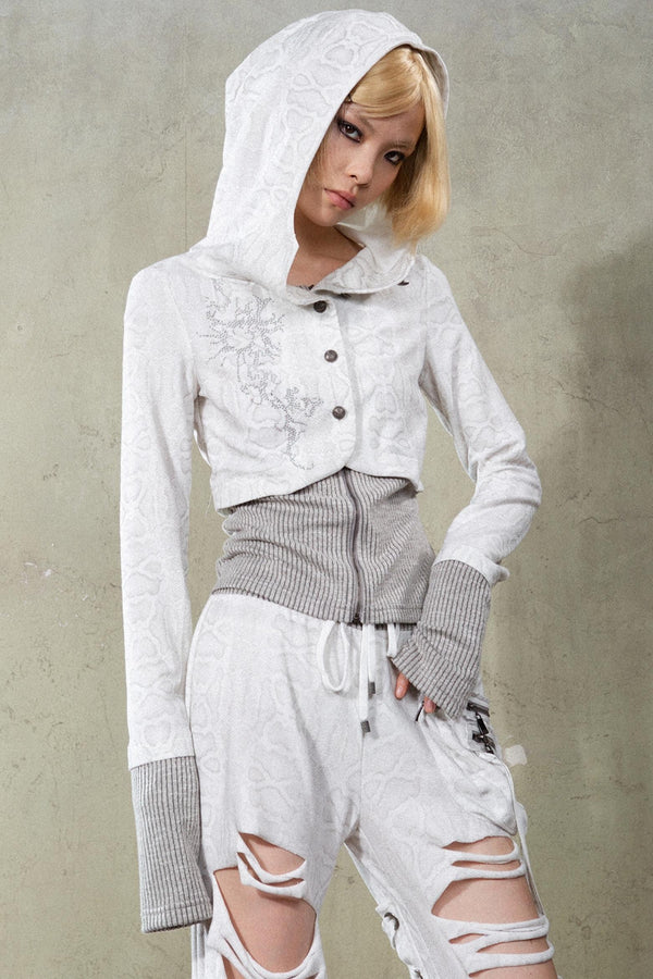 Vintage Punk Knit Coat