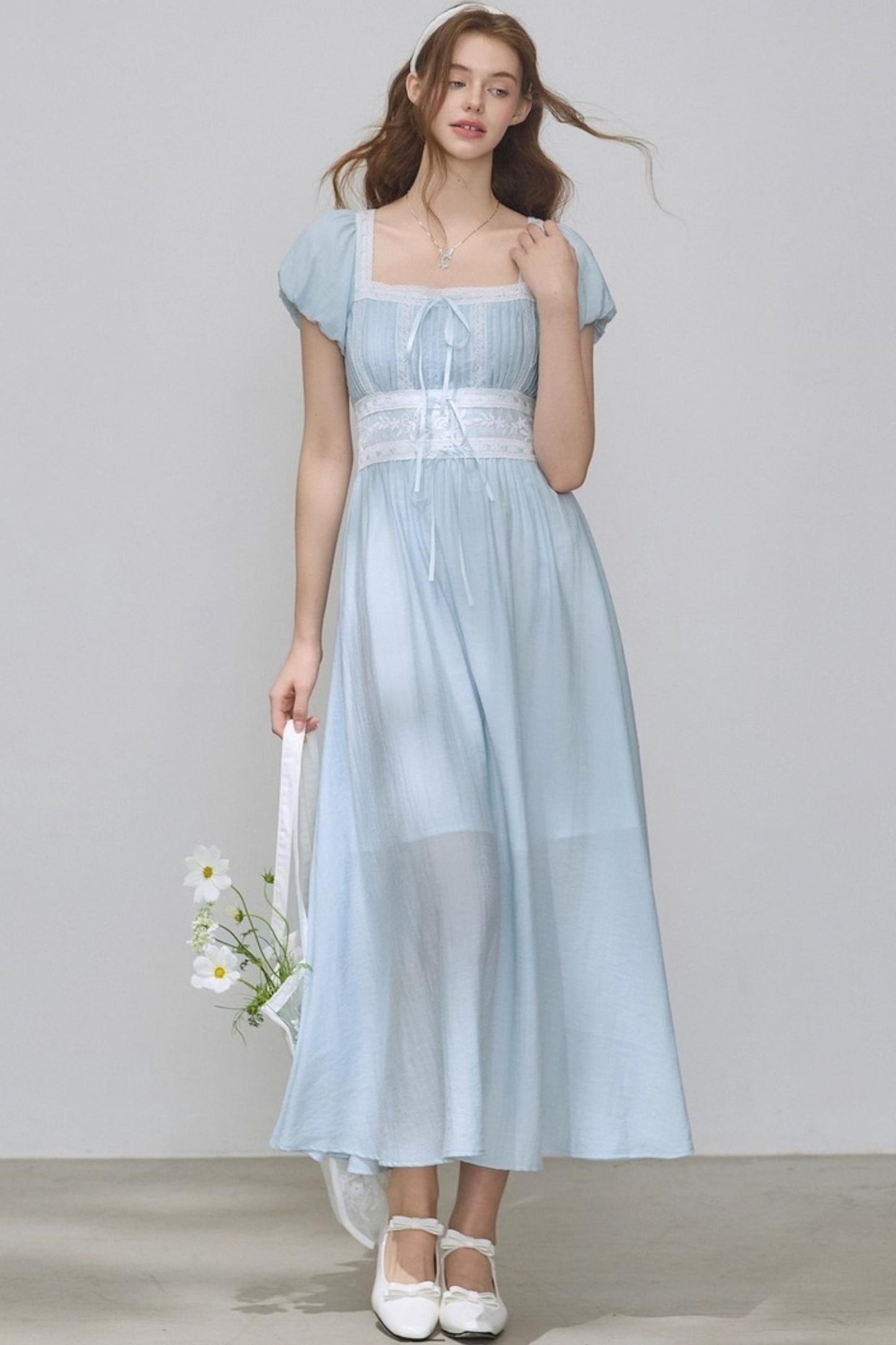 Patchwork A-Line Dress