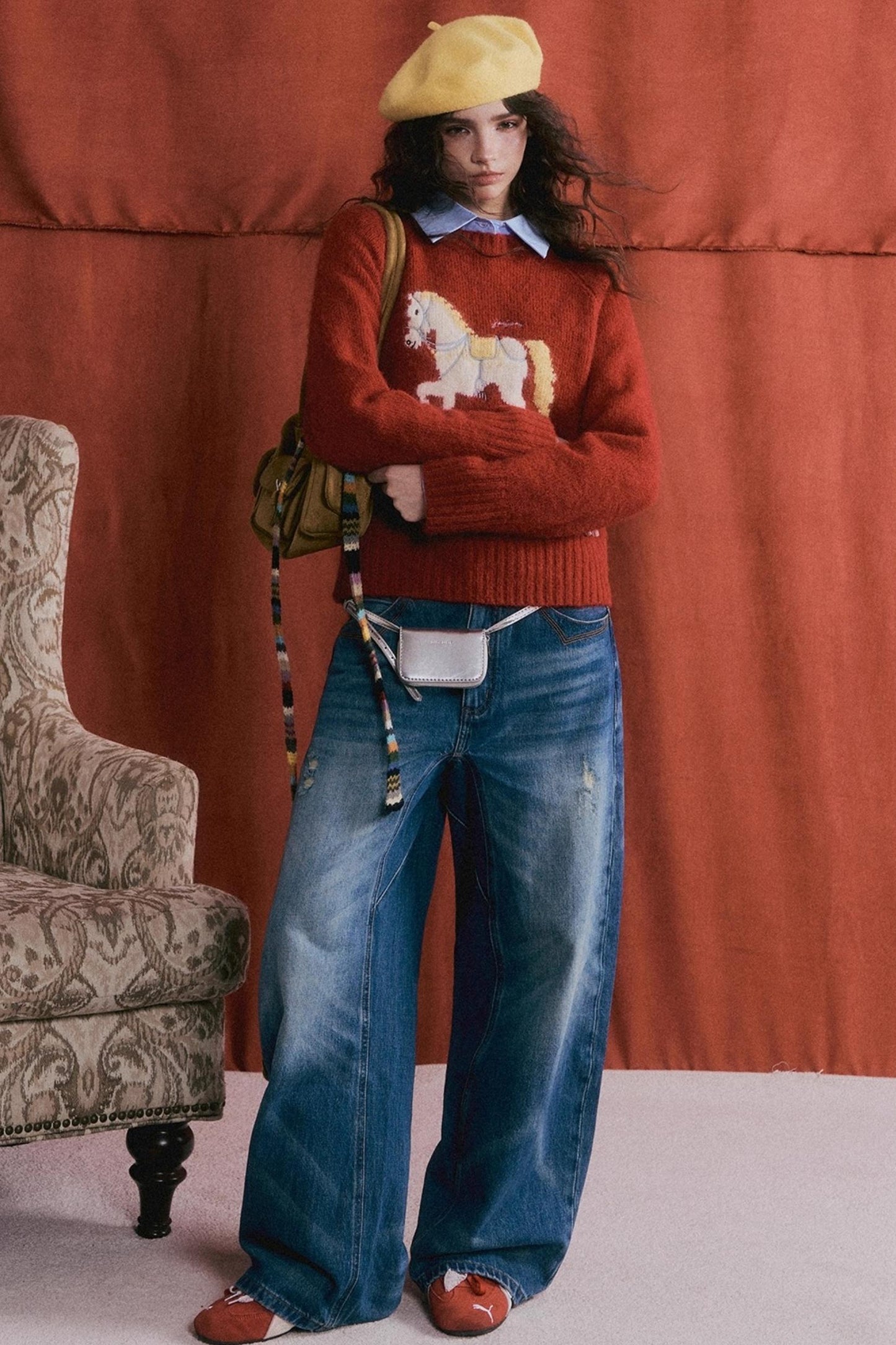 Lucky Pony Wool Sweater