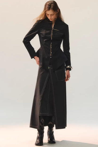 Night Wave Deconstructed Blouse