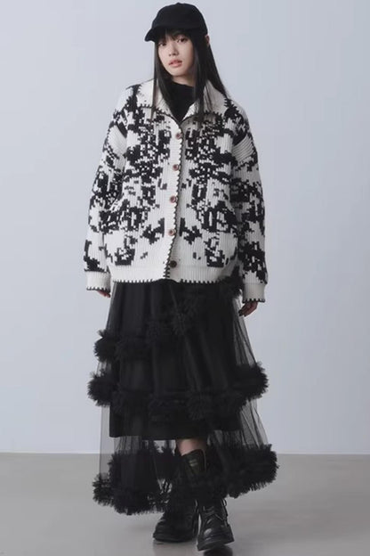 Mist Falling Mesh Skirt