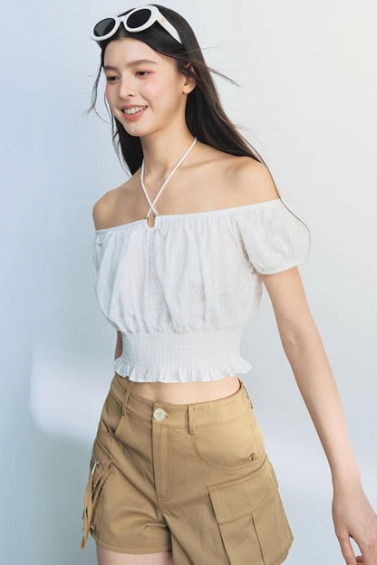 Asymmetrical Crop Top