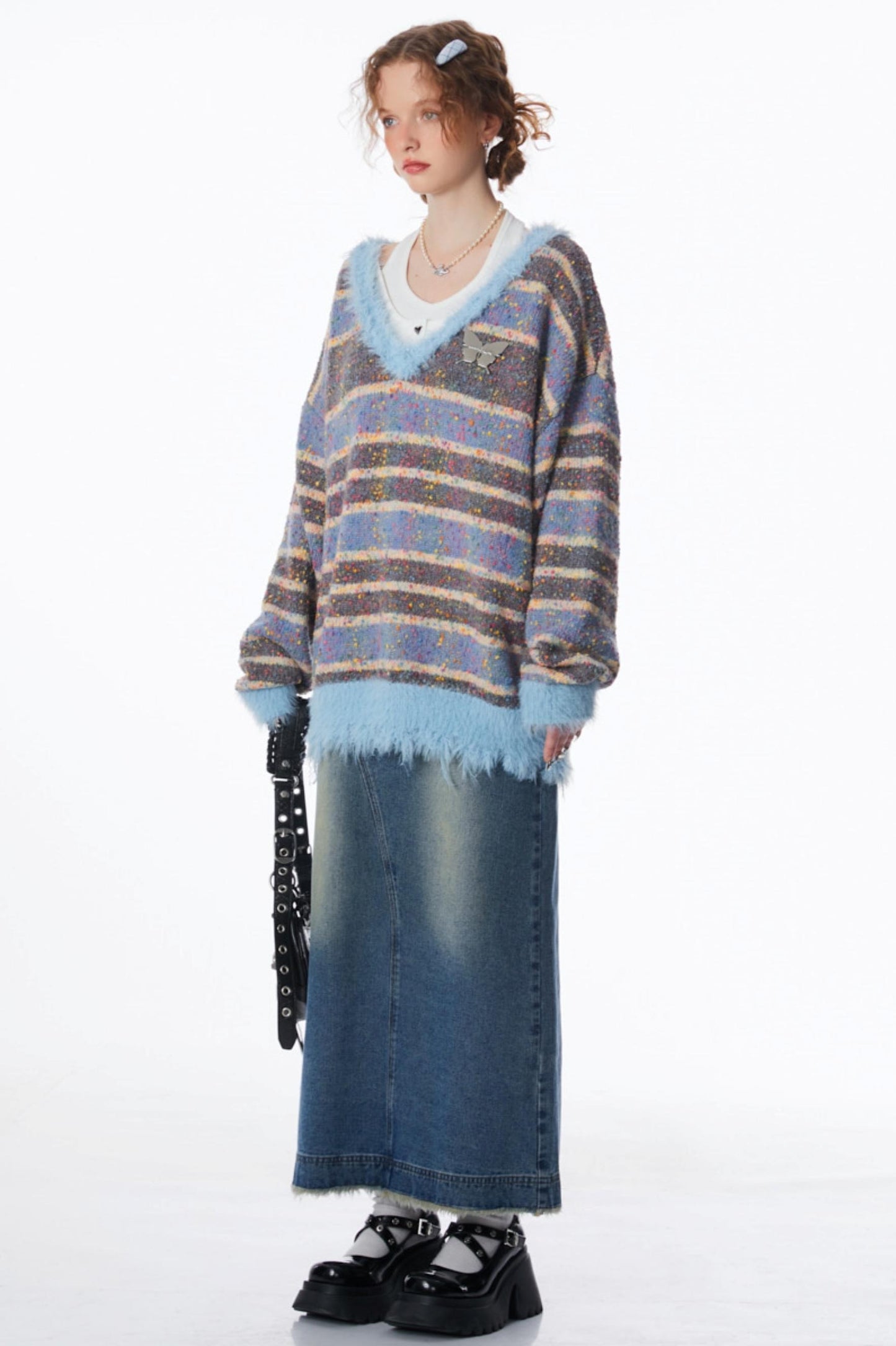 Gentle Vintage Stripe Sweater