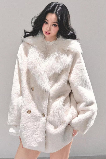 Elegant Winter Fur Coat