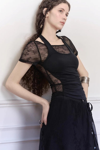 Shadow Lace Tee