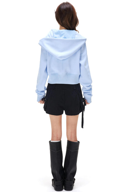 Diagonal Placket Fleece Jacket