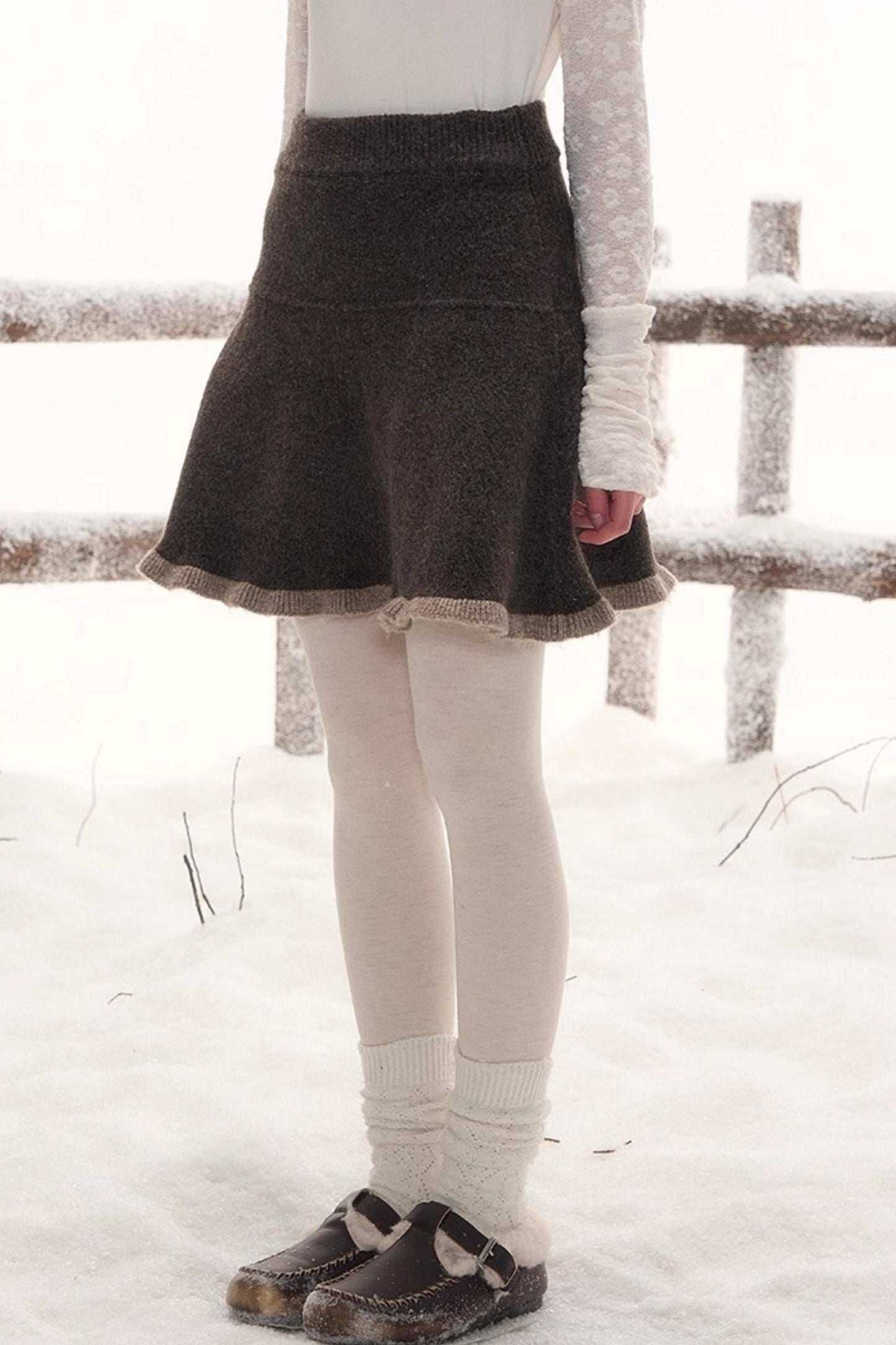 Afternoon Prelude Lace Skirt Set-Up