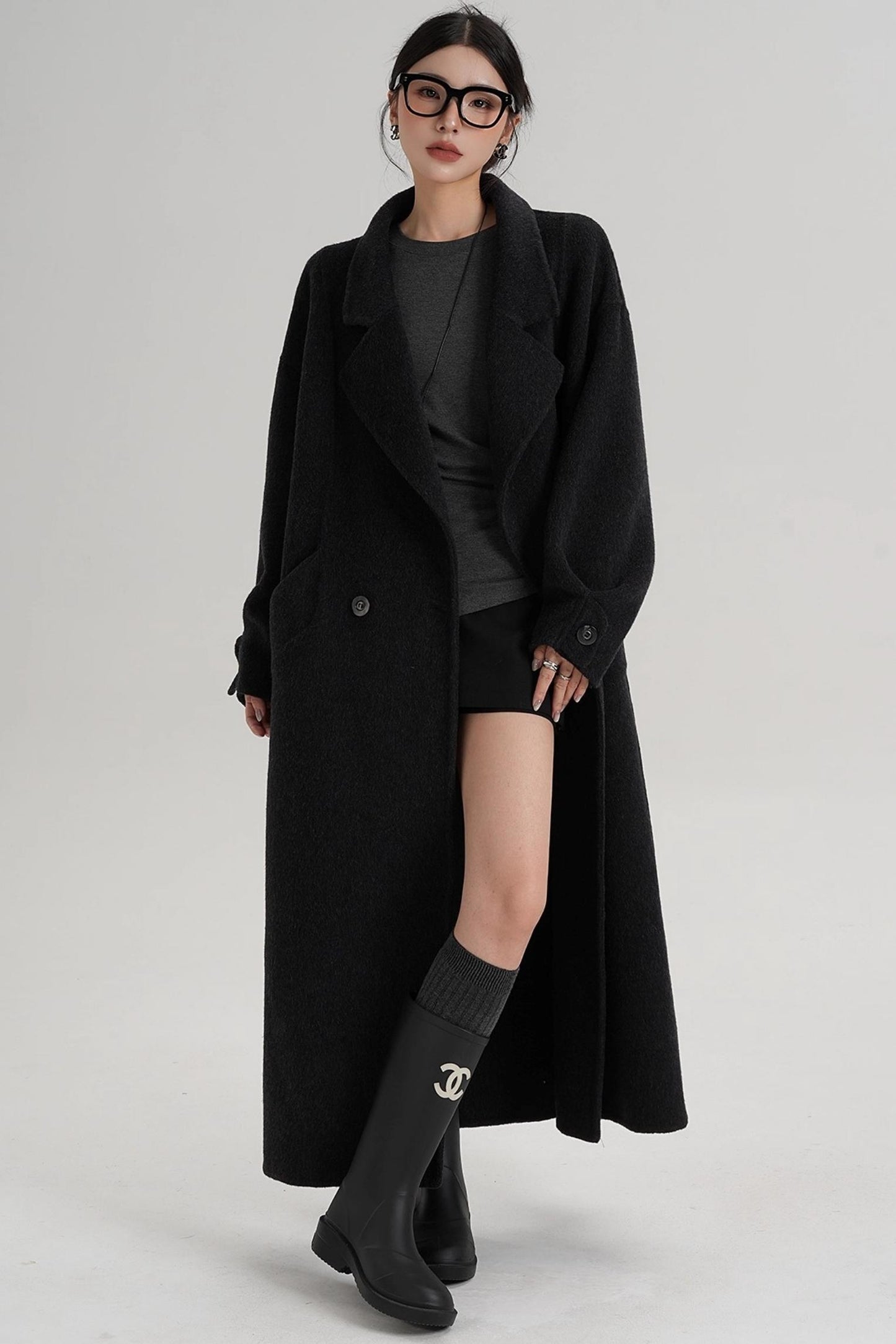 Temperament Wool Blazer Coat
