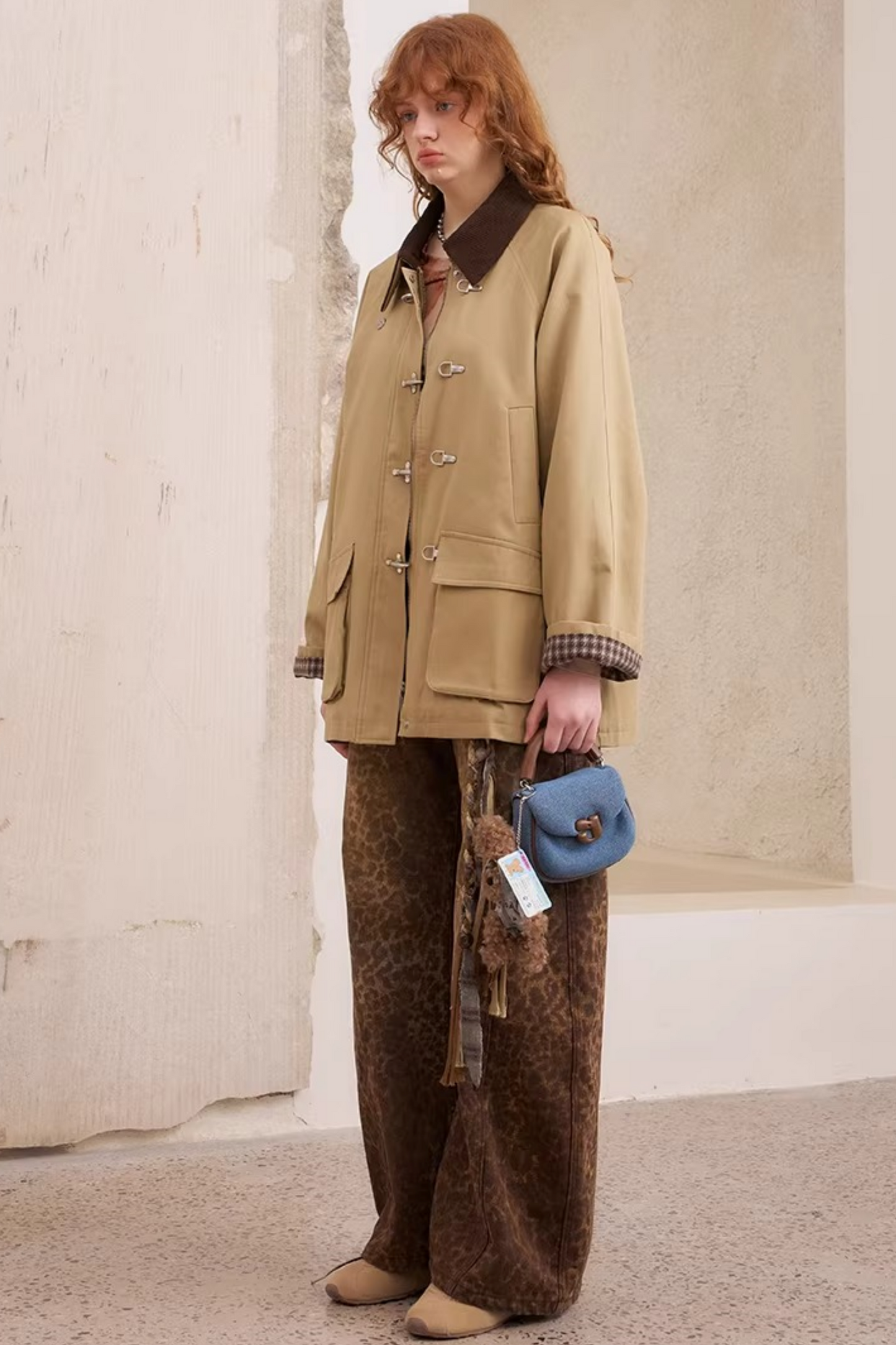 후드 재킷 작업복 세트