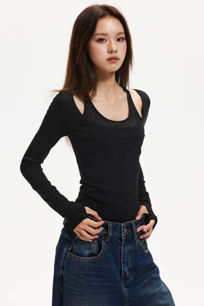 Patchwork Lyocell Camisole