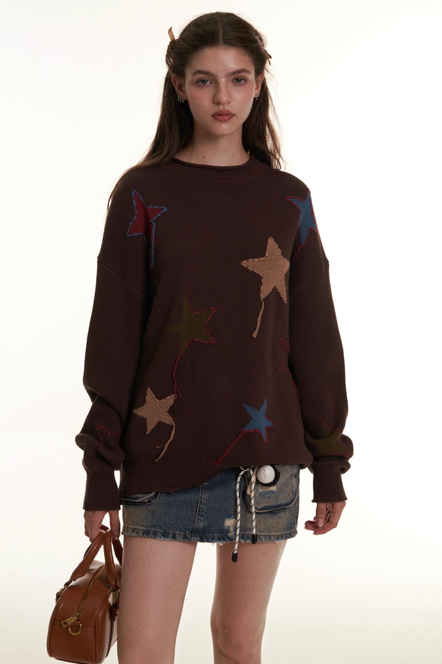 Retro Hong Kong Style Soft Knit Sweater