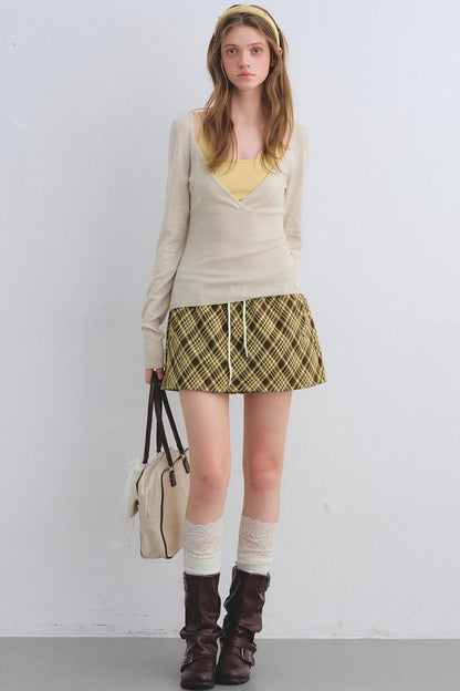 Sweet and Spicy A-line Mini Skirt