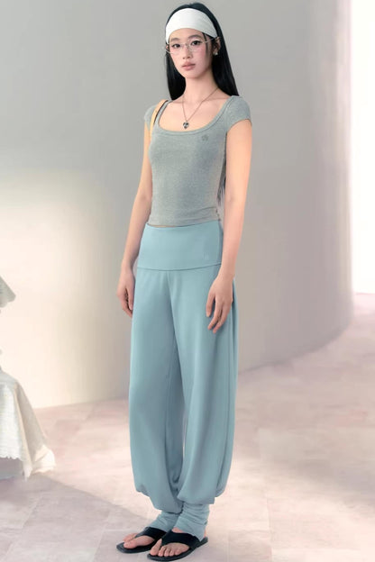 Lyocell Convertible Cuffed Pants