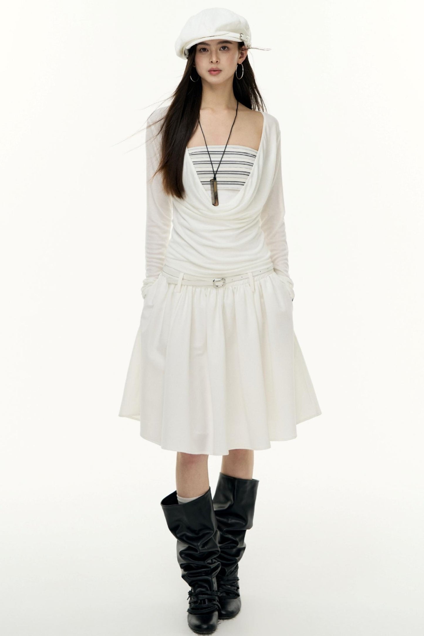 Tencel Lyocell Long Sleeve T-shirt