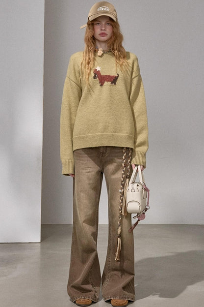 Holiday Dachshund Sweater