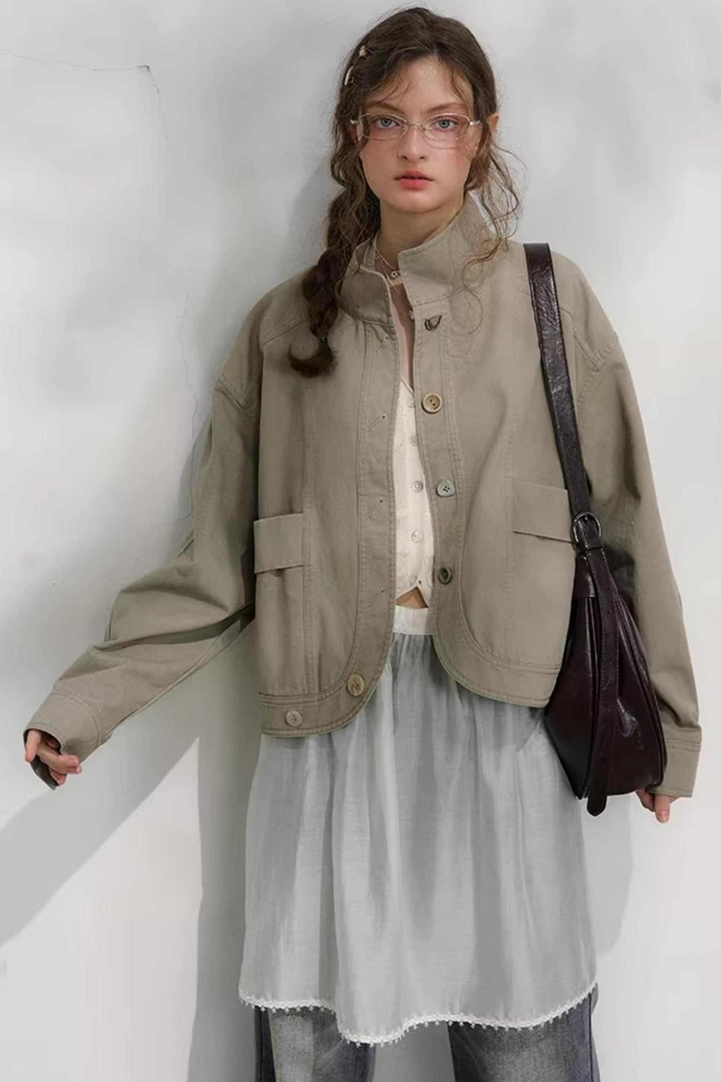 Kapok Letter Petite Jacket