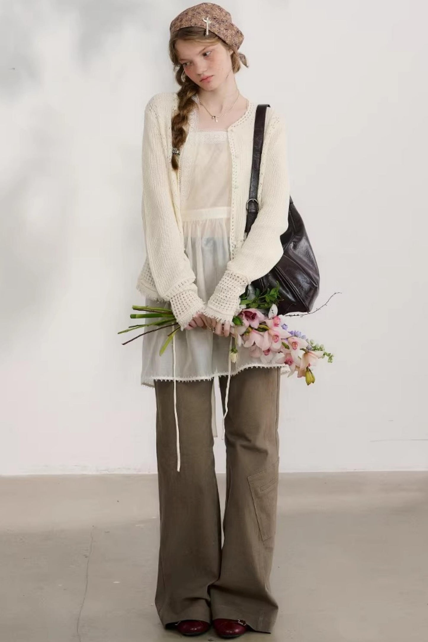 Vine Old Street Strickjacke