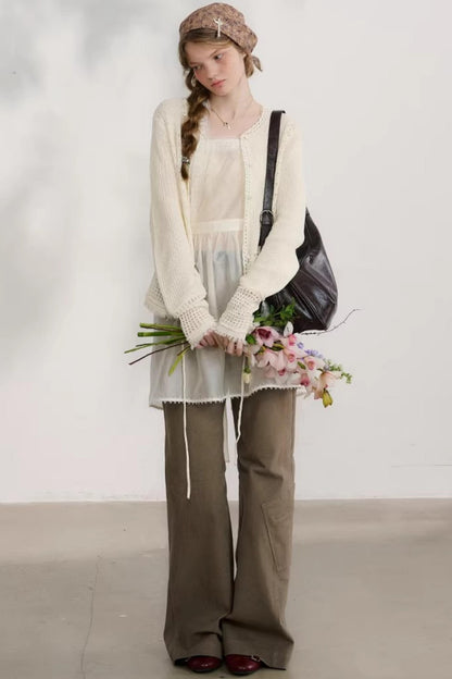 Vine Old Street Strickjacke