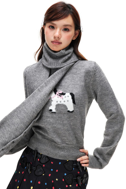 Little Horse Jacquard Sweater