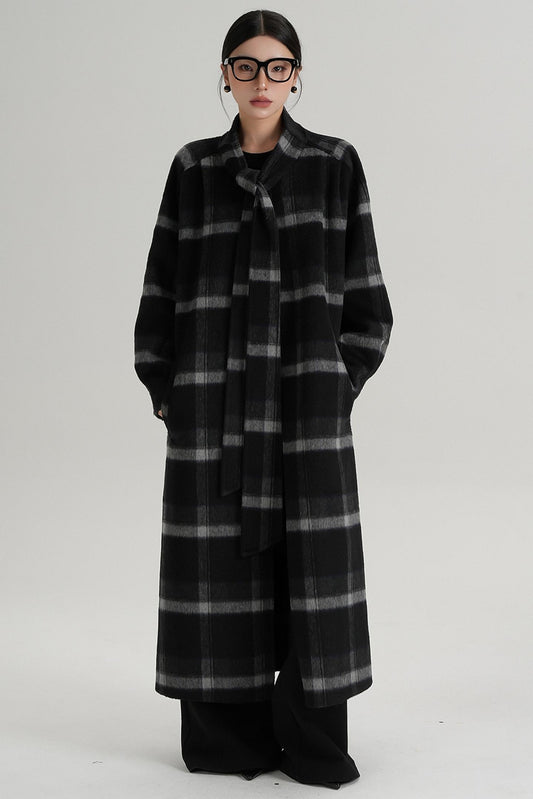 Temperament Woolen Long Coat