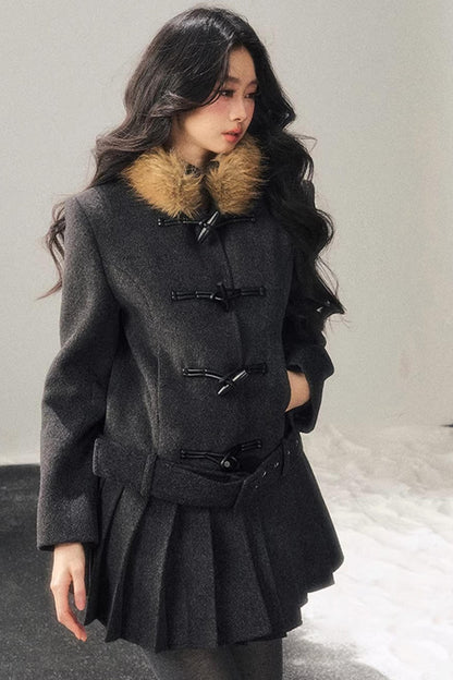 Whispers of Winter Woolen Coat