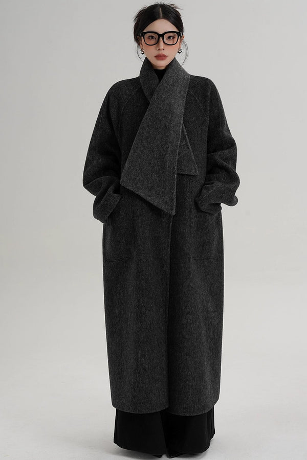 Reversible Woolen Wool Coat