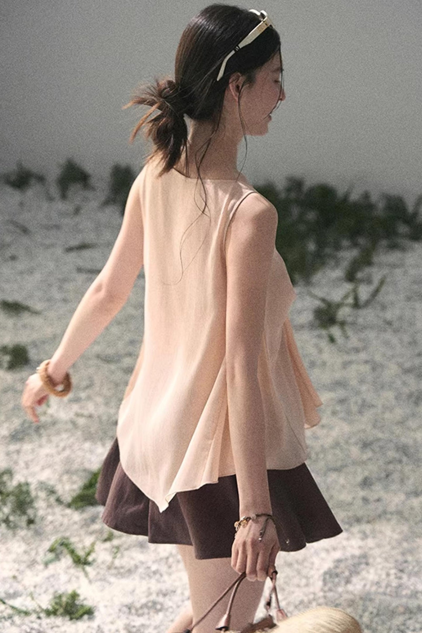 Silent Rose Semi-Sheer Lace T-Shirt