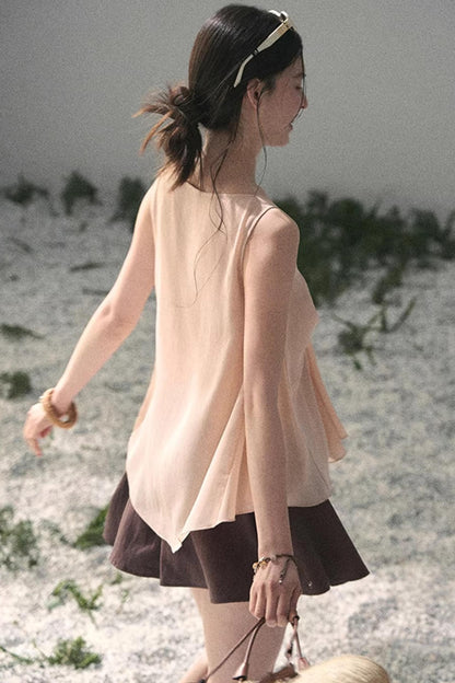 Silent Rose Semi-Sheer Lace T-Shirt