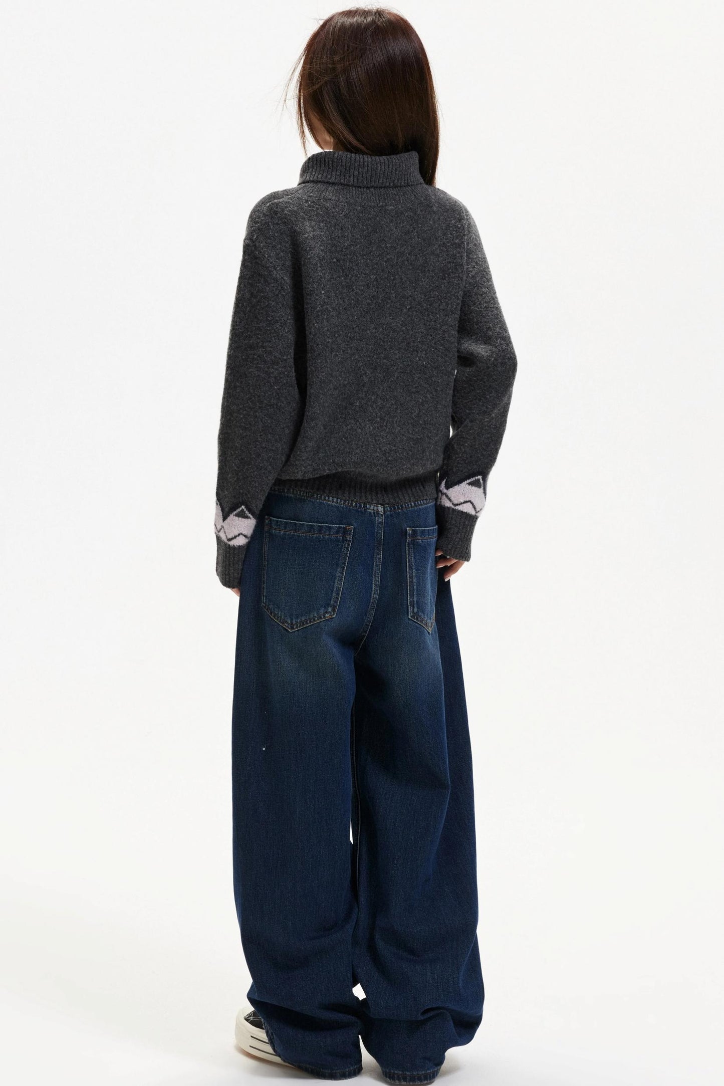 Color-Blocked Diamond Dress