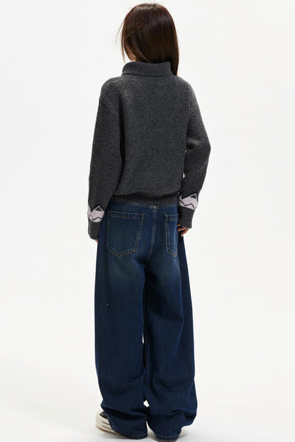 Color-Blocked Diamond Dress